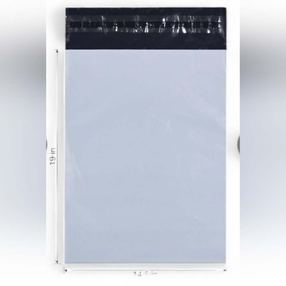 Polymailers 14.5 X 19" 10 Count Self-Seal Shipping Bags White Office Holiday